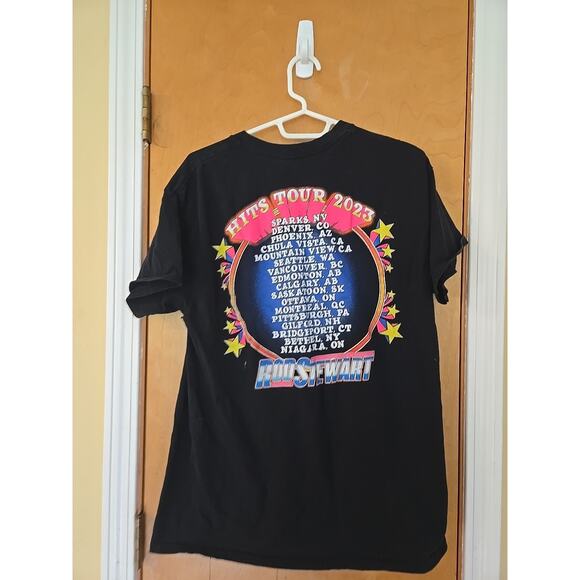 Rod Stewart Shirt Hits Tour 2023 Official Merch Concert Tee Tshirt Adult Large - Picture 4 of 5